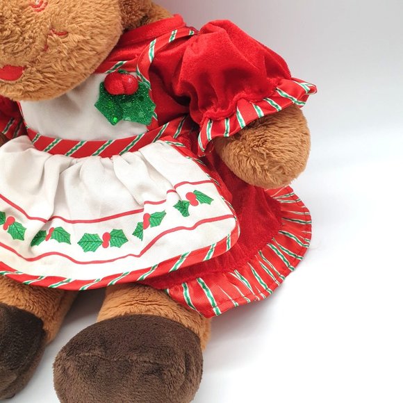 Build A Bear Stuffed Christmas Moose Plush Toy Sanitized Collectable Holiday - Picture 3 of 11